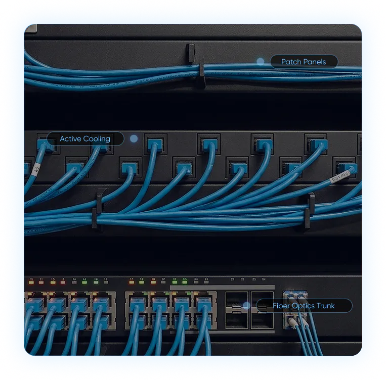Server Rack Internal Cabling